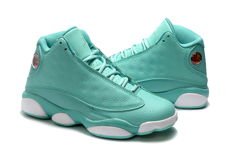 2020 Women Air Jordan 13 Gint Green Shoes